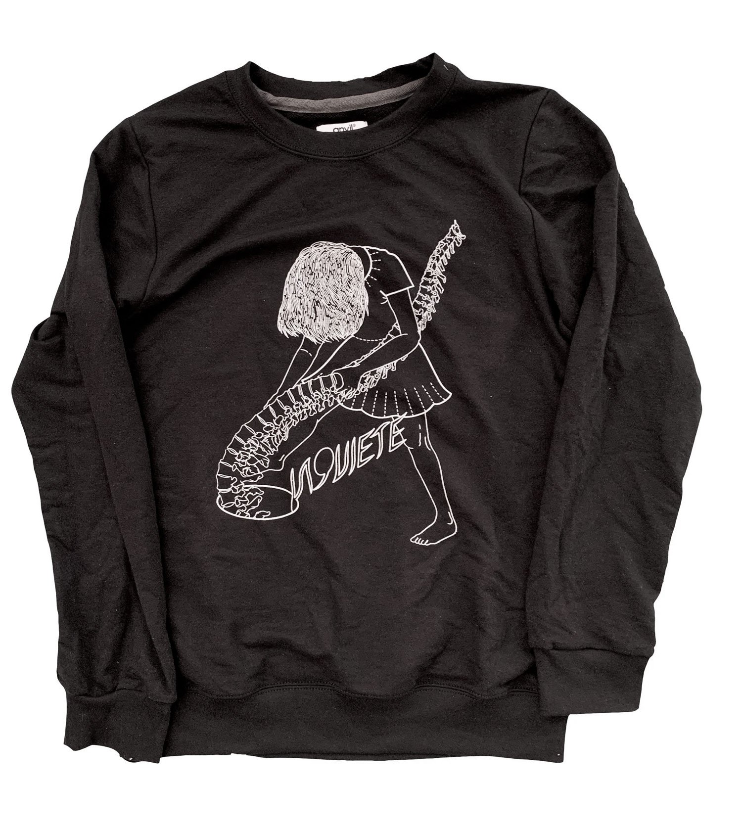 la quiete spine sweatshirt
