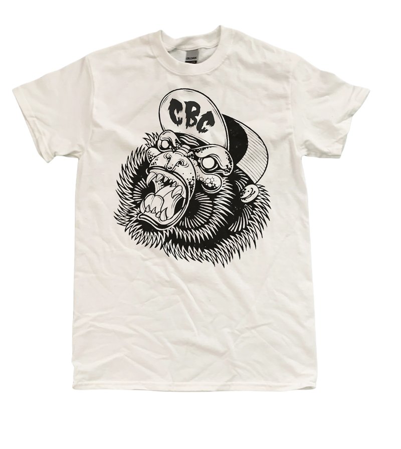 CBC WHITE tee front