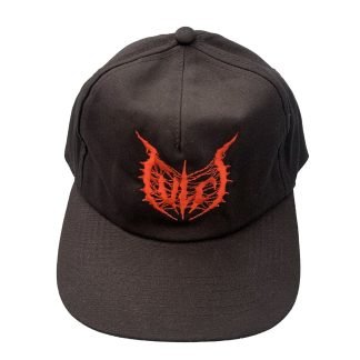 Fulci hat logo organic cotton front