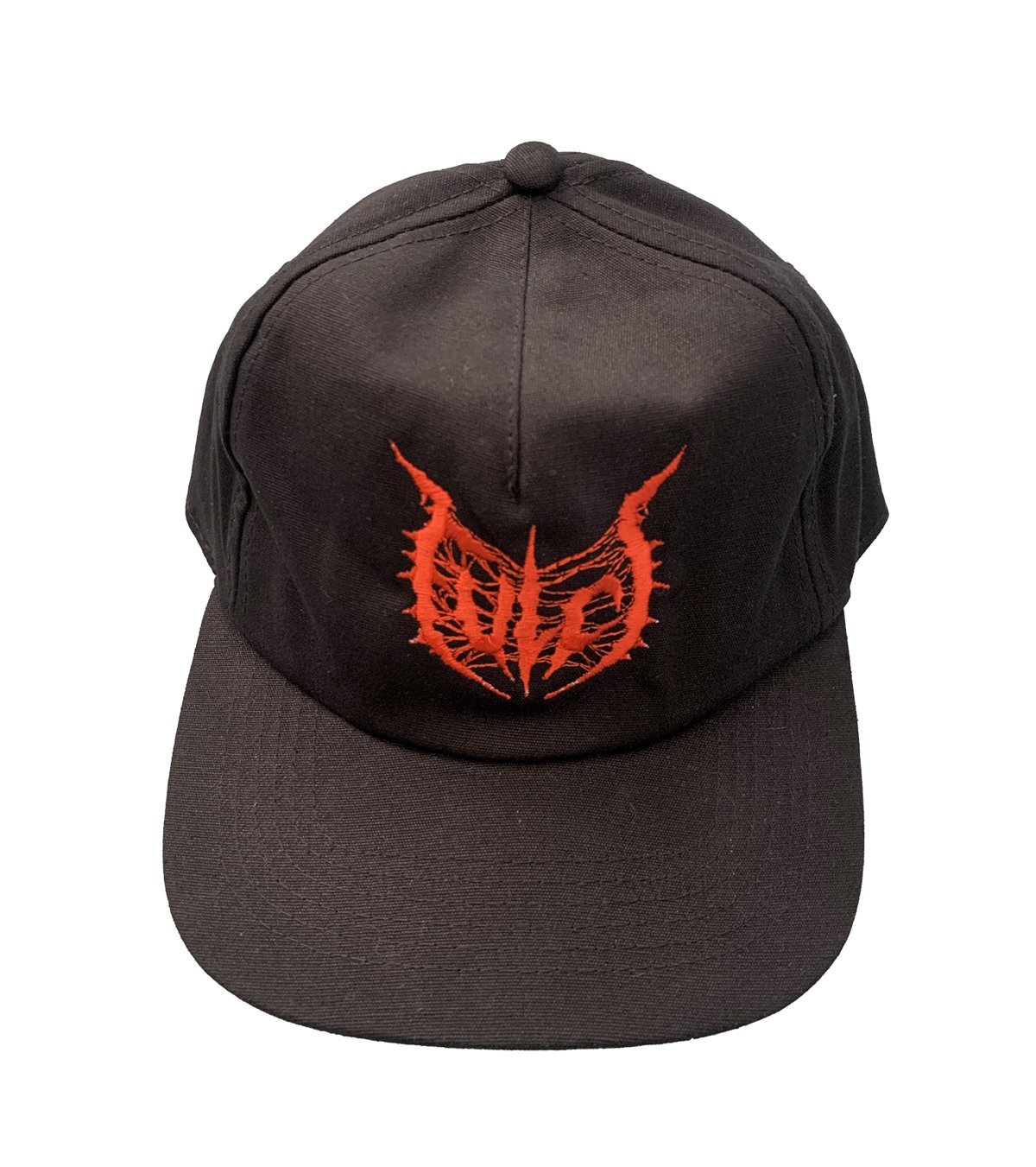 Fulci hat logo organic cotton front