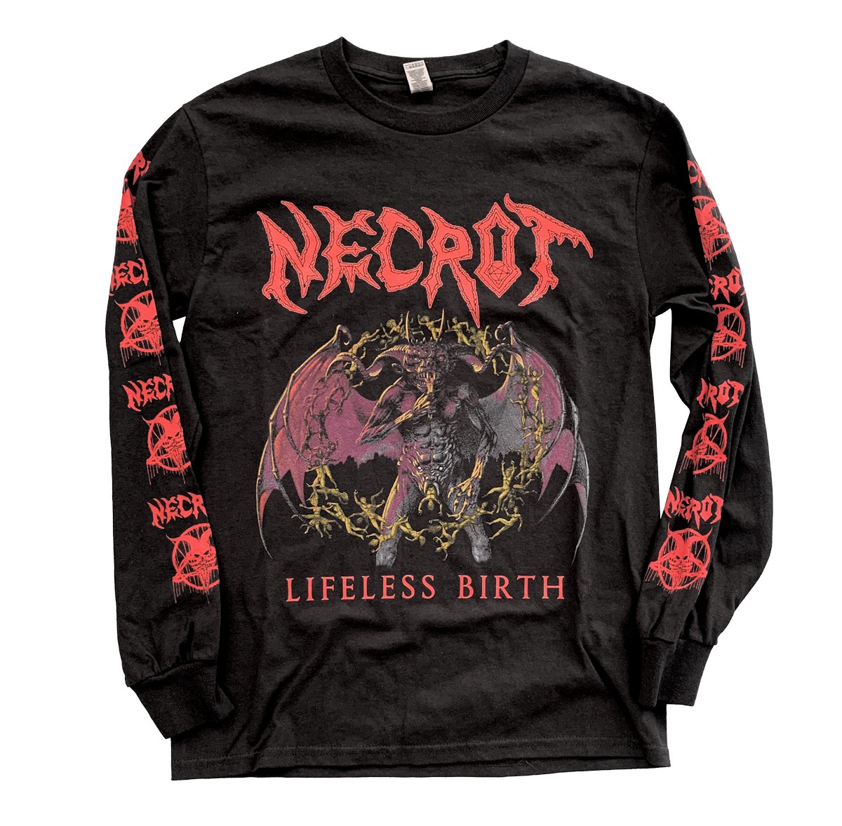 necrot lifeless birth longsleeve